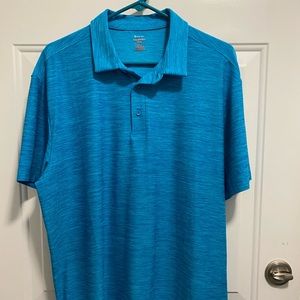 Members Mark men’s dri-fit turquoise pull over